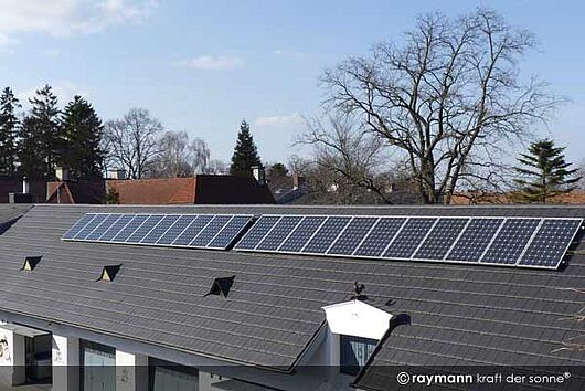Photovoltaikanlage auf dem Biohof Adamah