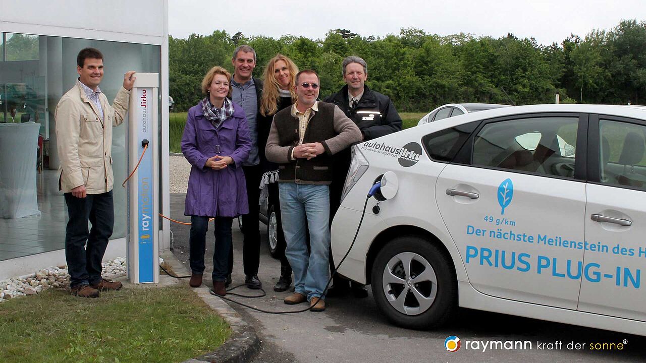 Stromtankstelle bei Autohaus Jirku