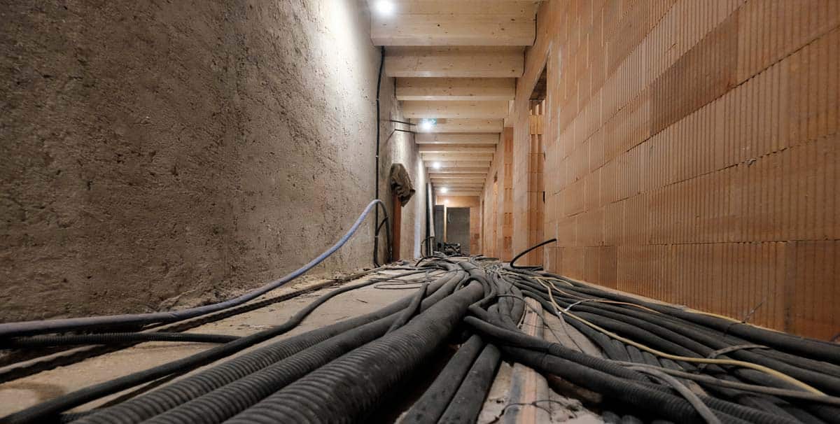 Elektroinstallationen im Rohbau